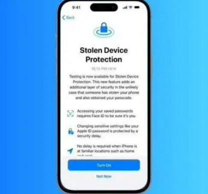 眉县苹果授权维修店分享被盗设备保护功能开启方法 