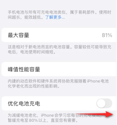 眉县苹果15维修分享iPhone15充电到80%就充不进电了怎么办 